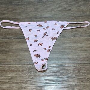 Victoria's Secret Very Sexy V-String Thong Panty High Cut Leg Lingerie Large NWT